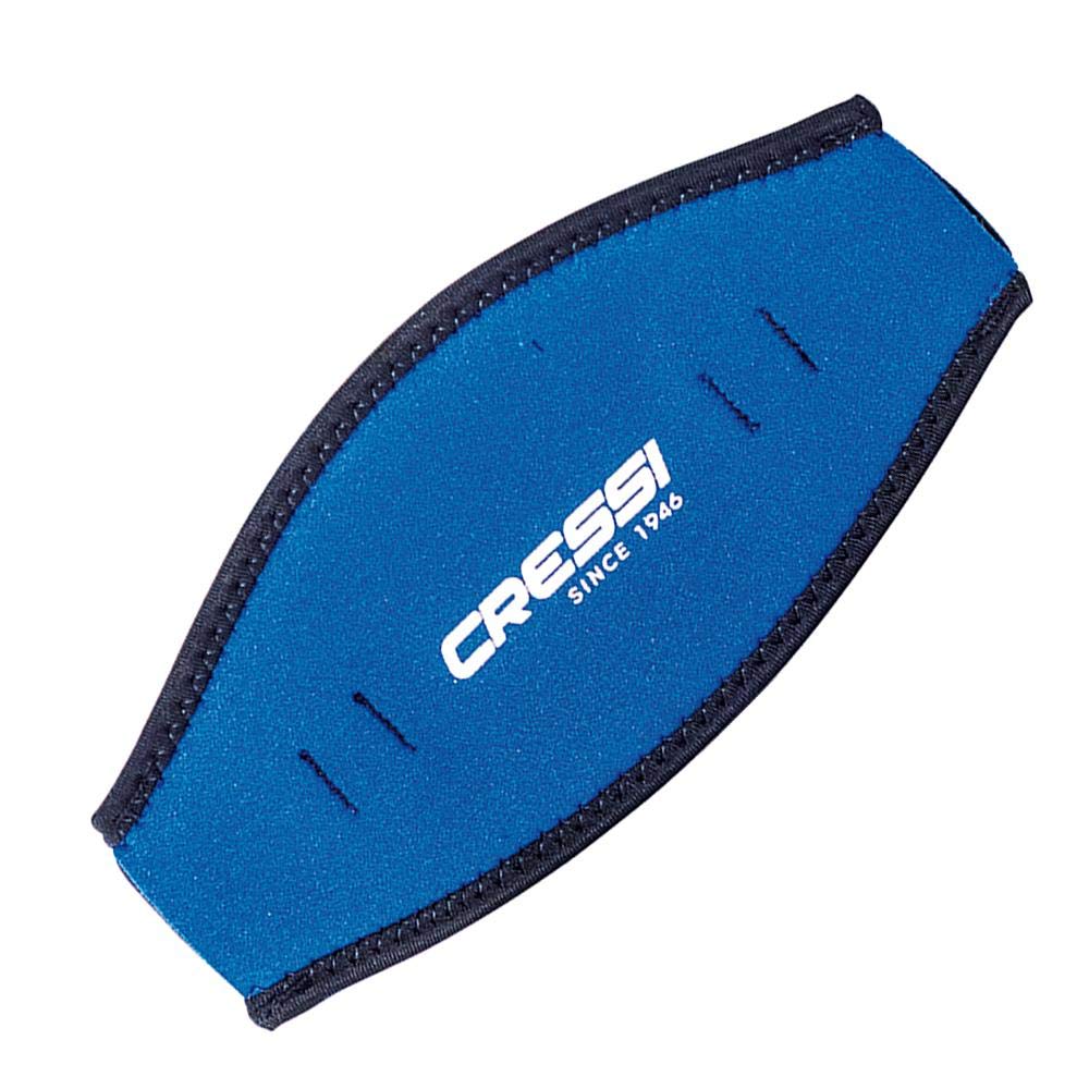 Cressi Neoprene Mask Strap Cover, Blue