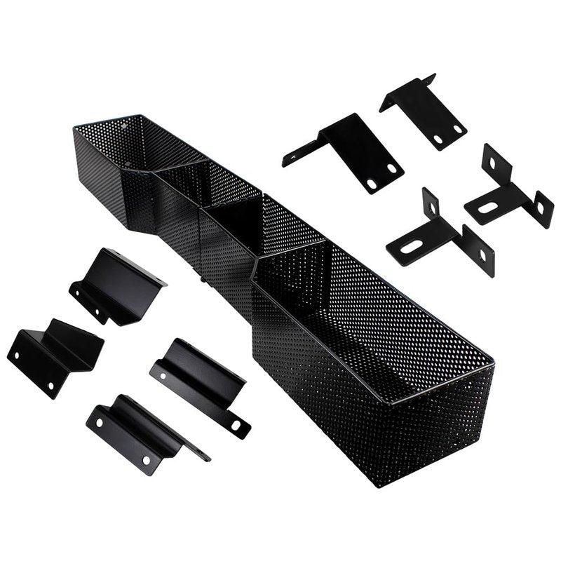 COOL STAR Golf Cart Front Inner Basket Compatible with EZGO TXT & RXV, Club Car DS & Precedent Golf Cart Front Inner Basket Size 33.6"(L) x 5.12"(W) x 3.94"(H)