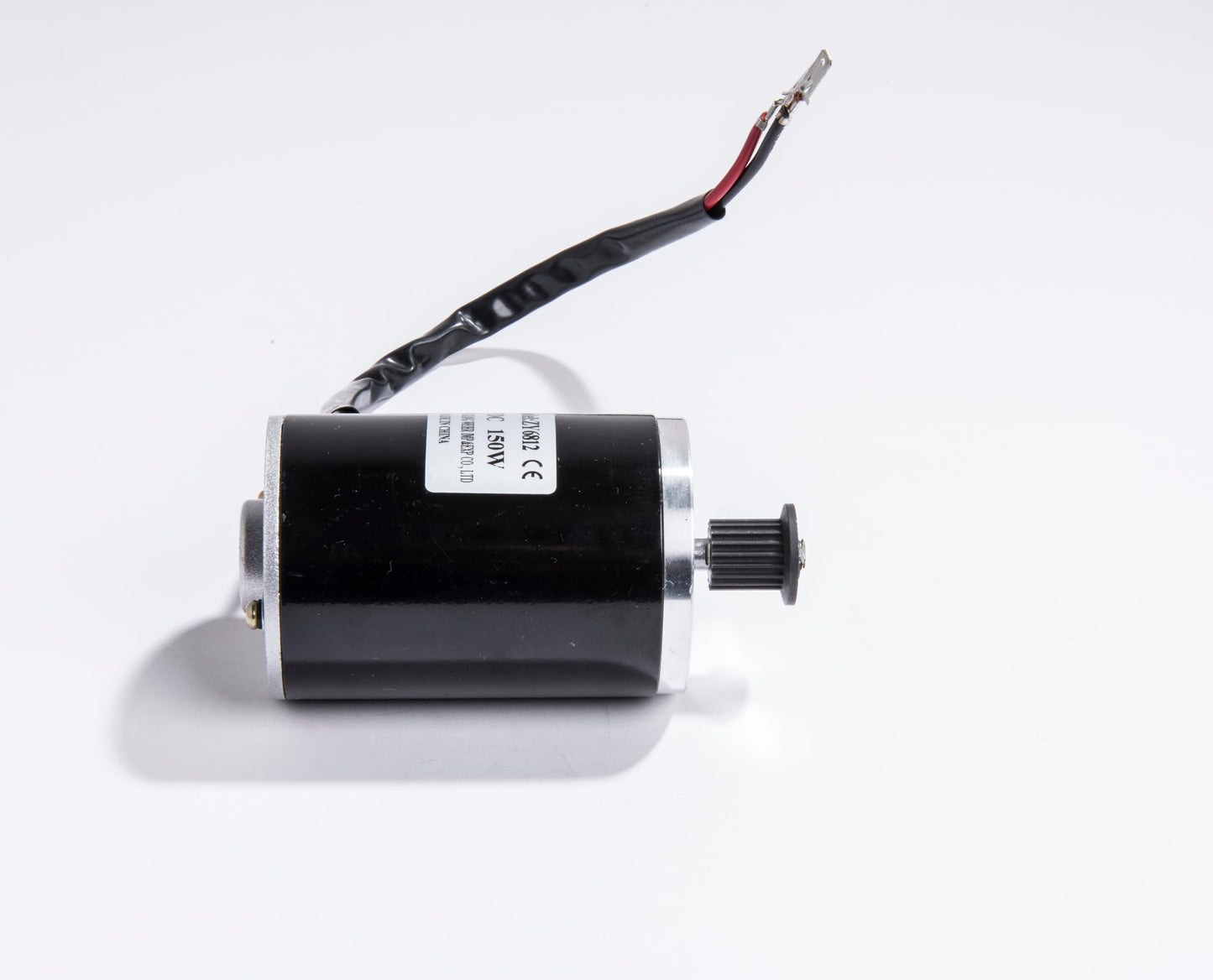 HiGear 150W Watt 24V Pulley with 19T Volt DC Brush Electric Motor Unite ZY6812 f Scootes DIY Kids Kart 150-GM150115 Works with 12V by Alfa Wheels (150W 3M Pulley 19T)