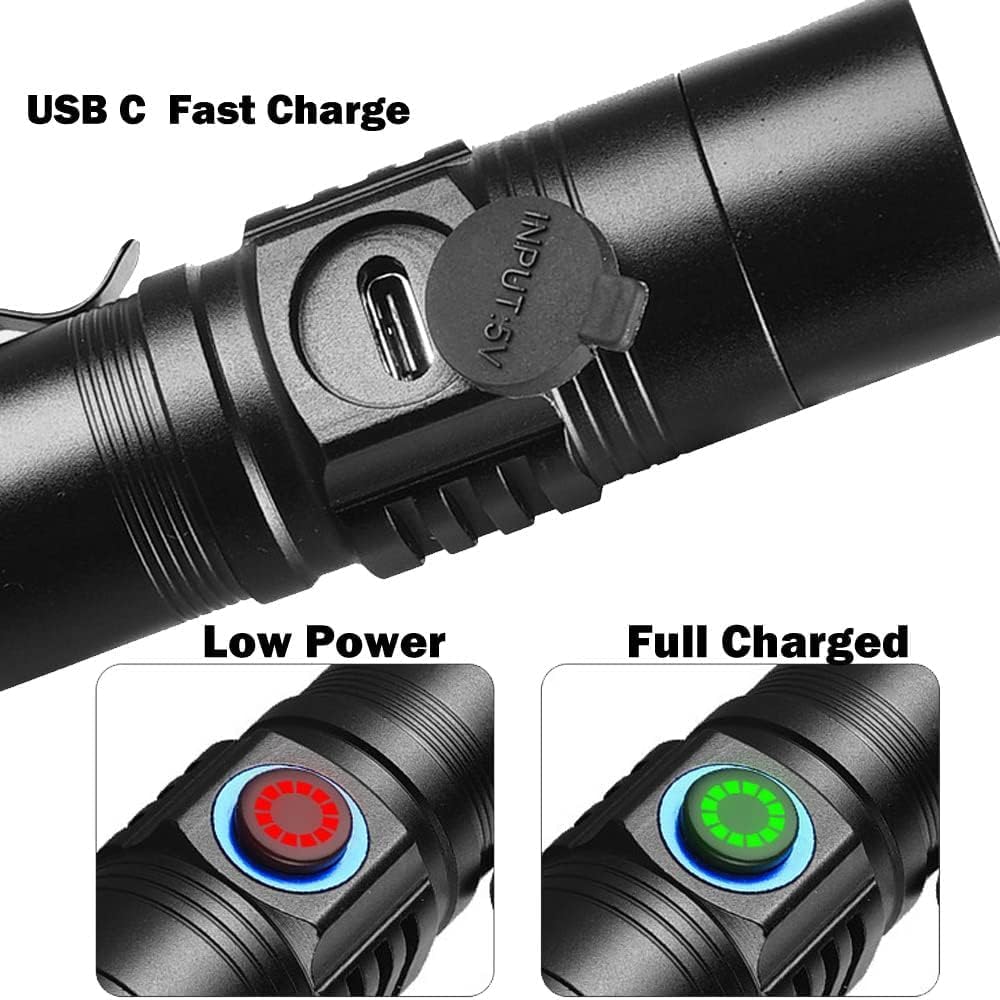UV Blood Tracking Flashlight - Rechargeable Deer Finder Light for Blood Trailing | Purple