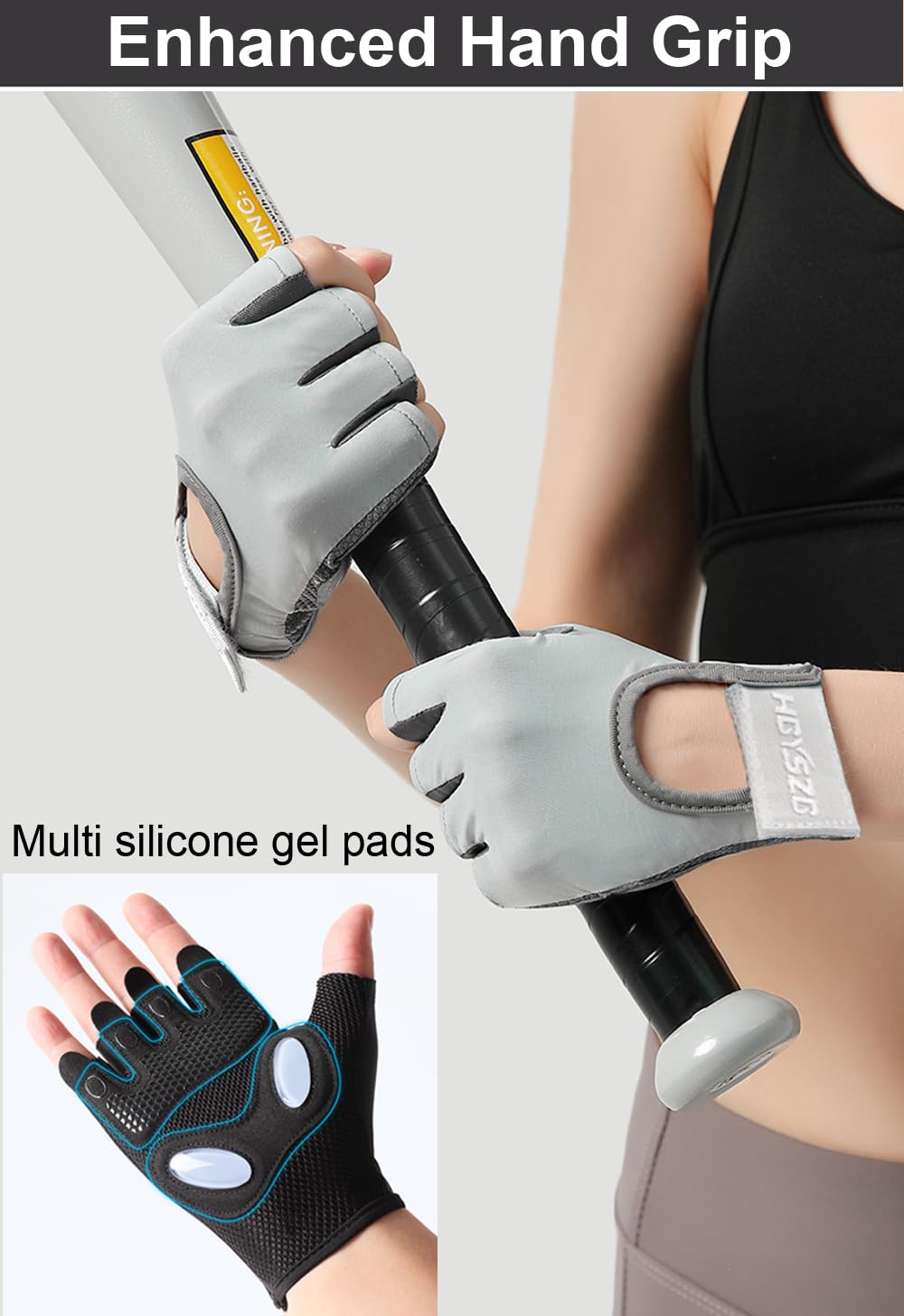 SUJAYU Workout Gloves Women & Men, Gym Gloves Weight Lifting Gloves for Women Workout Gloves for Men, Womens Workout Gloves Fitness Gloves (Blue, Small)