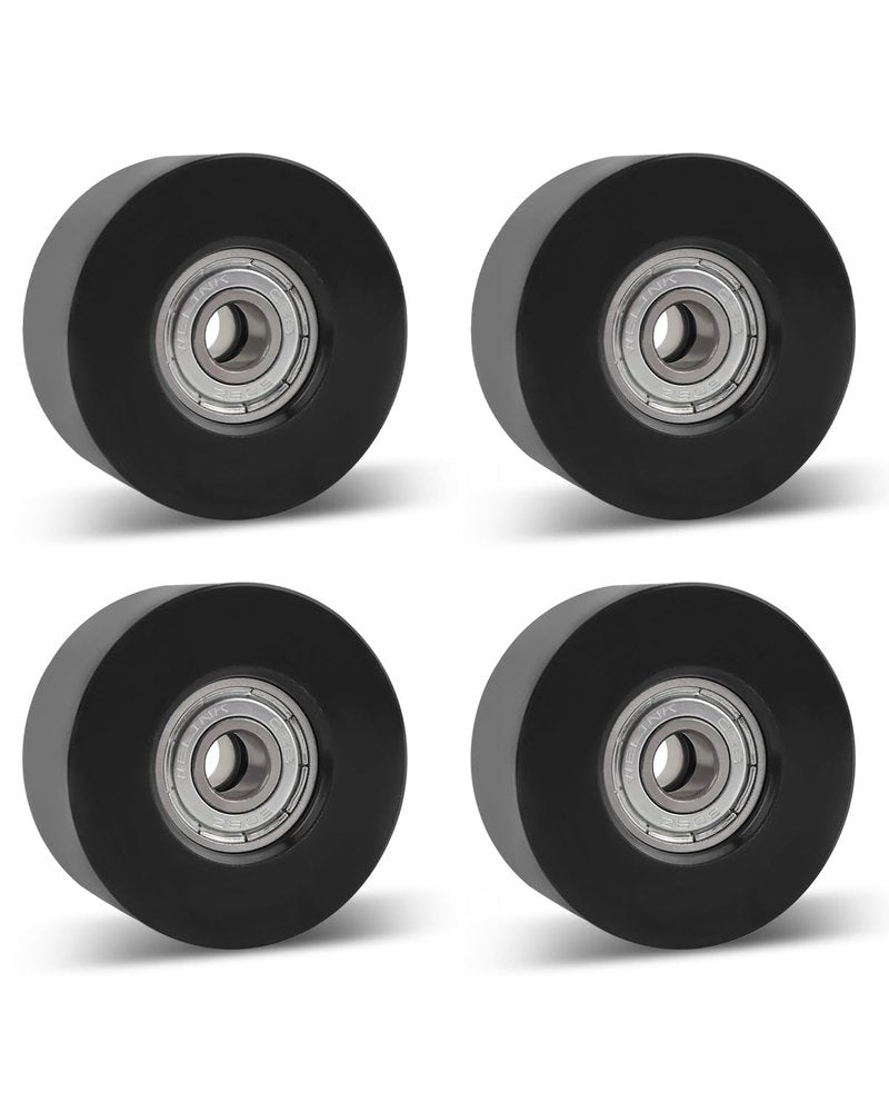 Rowing Machine Seat Wheels for Various Resistance Rowing Machines, Fitness Trolley Seat Rail Rollers Water Resistance