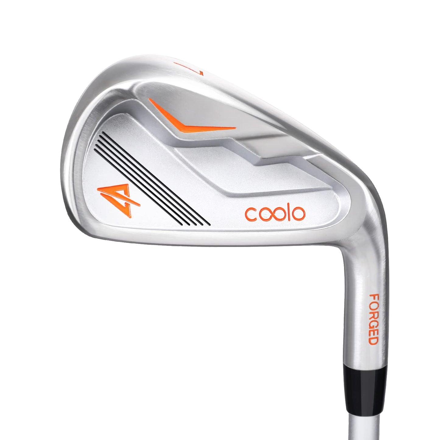 COOLO Graphite Golf Irons, Provide More Speed and Control, Beginner/High Handicap/Seniors/Ladies, Reduced Strain on Elbows and Wrists, Right&Left Handed(Men, #P, Left)