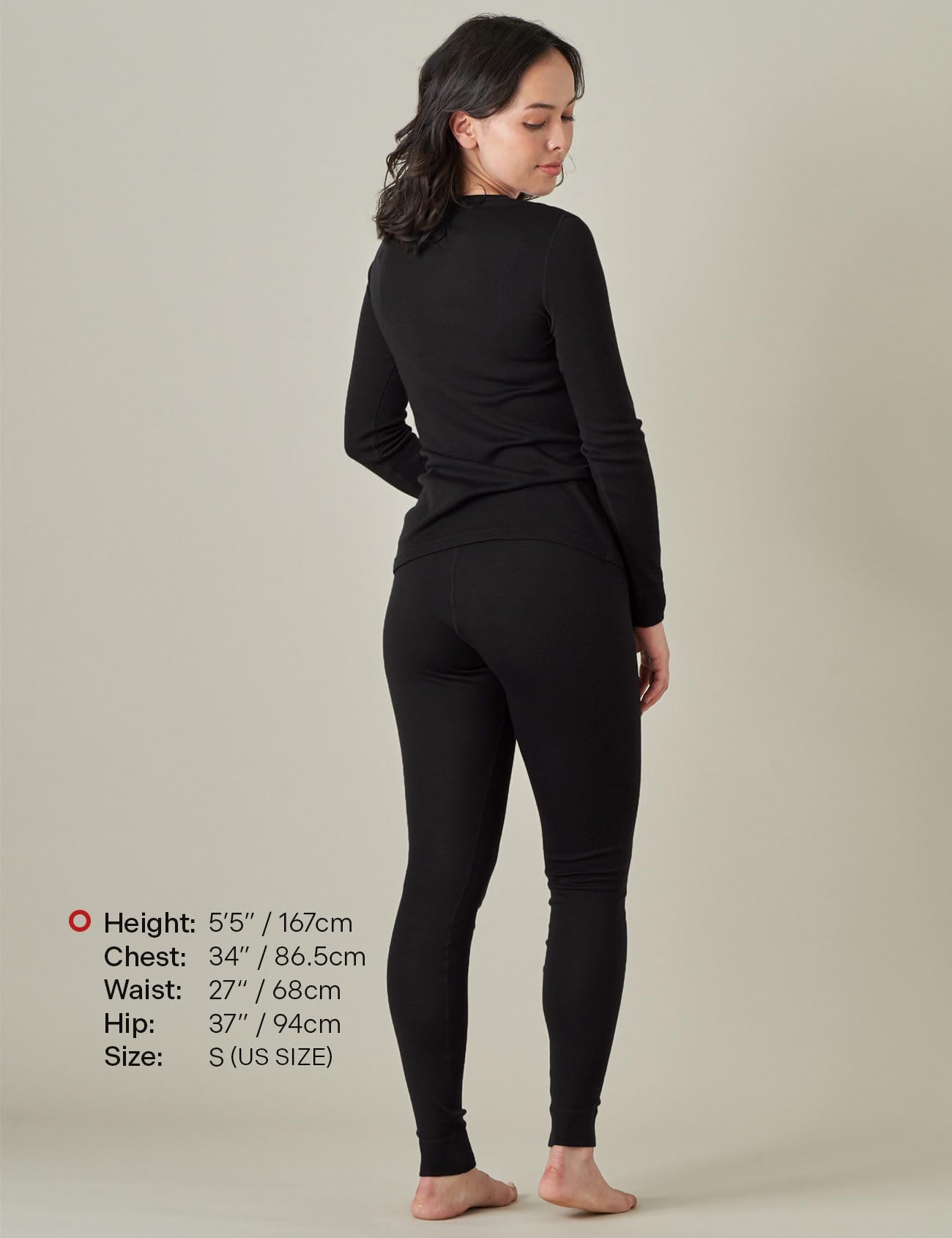 LAPASA Womens 100% Merino Wool Base Layer Set L58/L91/L127