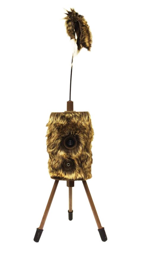 MOJO Outdoors Critter Predator Hunting Decoy - Great for Coyote and Bobcat Hunting and as a Varmint Decoy - Tail Decoy - Rabbit Decoy - Super Critter