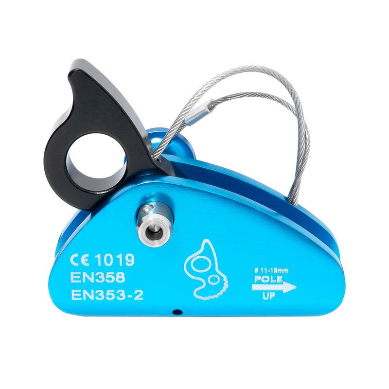 ZiBeiLe Detachable Rope Grab Ascender, Gravity Grabber Fits 11-13 MM Rope, 15 KN Load Capacity, Ideal for Rock Climbing, Tree Climbing and Rescue