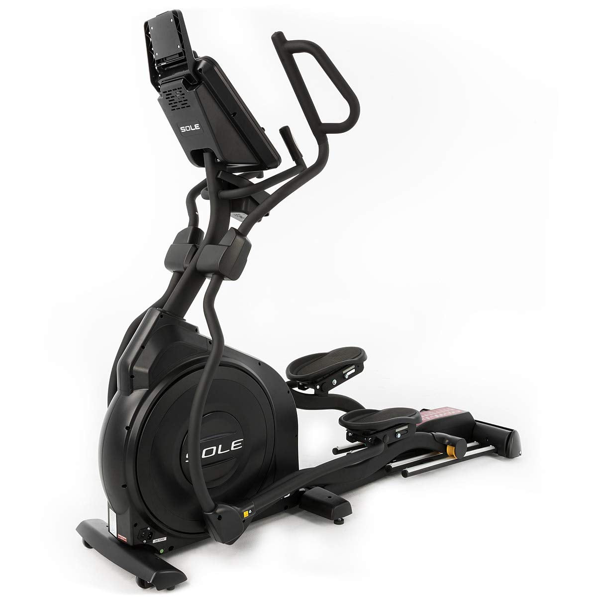 SOLE Fitness E95 2020 Model Indoor Elliptical, Home and Gym Exercise Equipment, Smooth and Quiet, Versatile for Any Workout, Bluetooth and USB Compatible