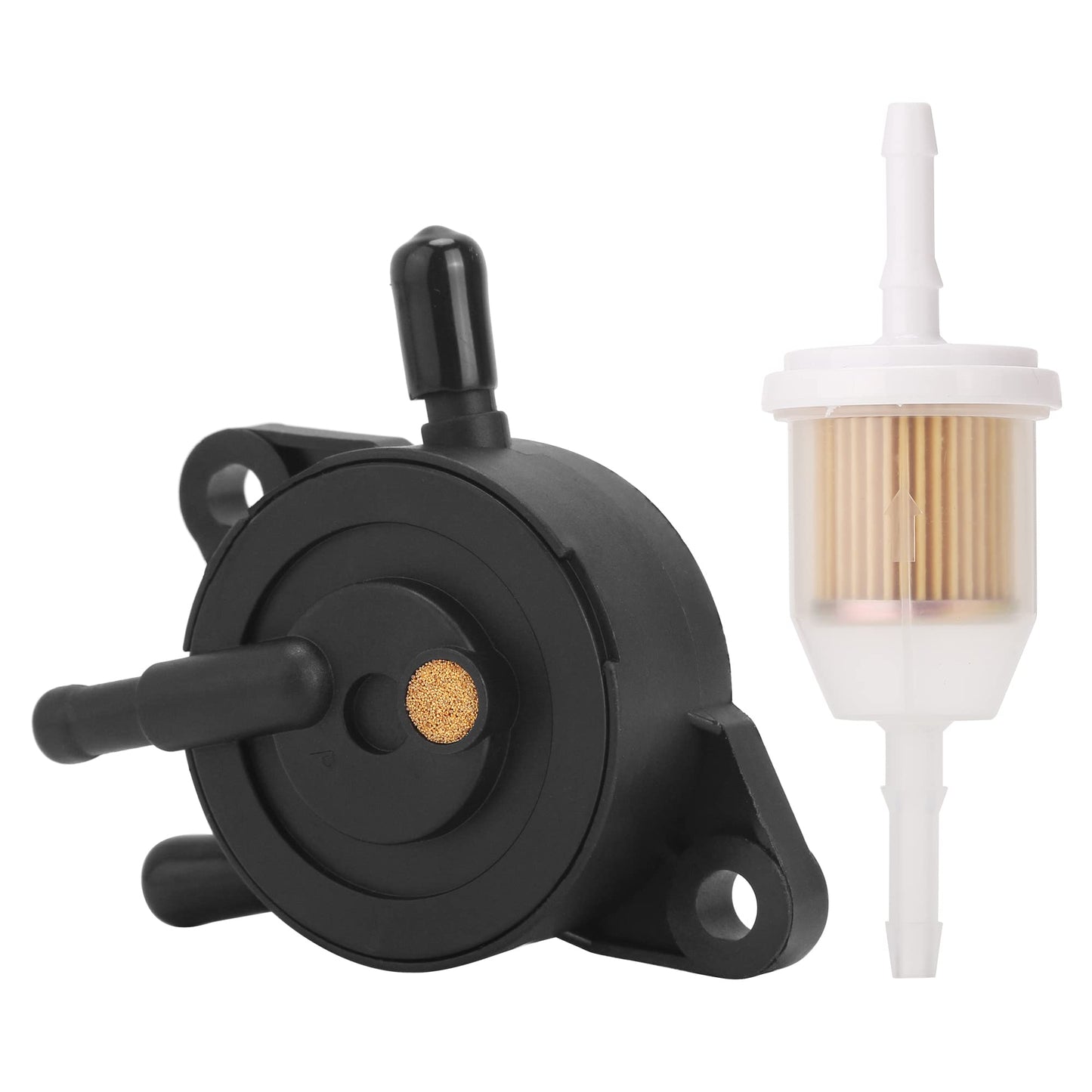 10L0L Fuel Pump Impulse Kit for Yamaha Golf Cart G16 G17 G18 G19 G20 G22 G29 4-Cycle 1996-Up, Replace OEM JN6-F4410-10-00 JN6-F4560-00-00 JN6-F4410-11-00 with Fuel Filter