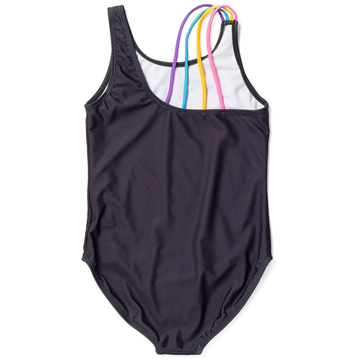 Rainbow High Avery Styles Karma Krystal Bailey Little Girls One Piece Bathing Suit Black 5