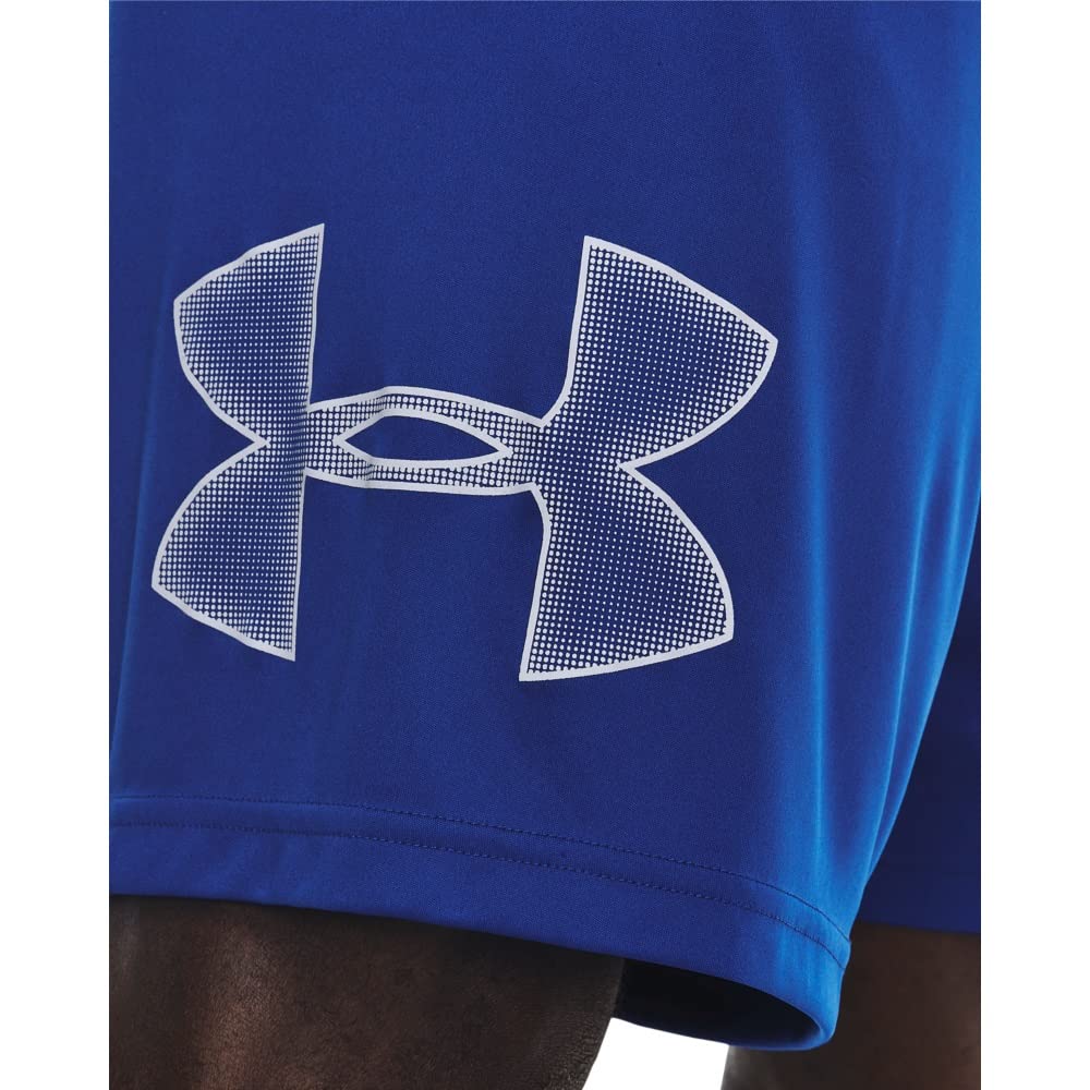 Under Armour Men's Tech Graphic 10" Shorts, Royal (402)/Mod Gray, Small