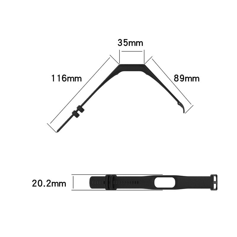 Replacement Bands Compatible for Garmin Vivosmart 5 Bands Replacement Strap Wristbands Bracelet Band for Vivosmart 5 Tracker for Women Men (Small, 5 Pack A)