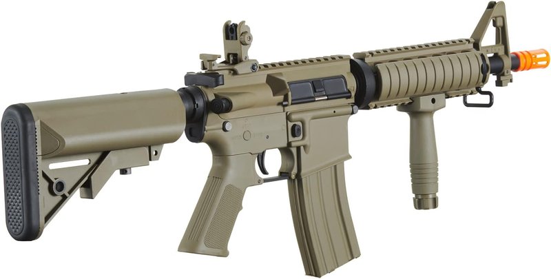 Lancer Tactical Gen 2 MK18 MOD 0 Airsoft Gun - AEG CQB Rifle with Battery, Charger & 1000 Rounds 6mm Pellets