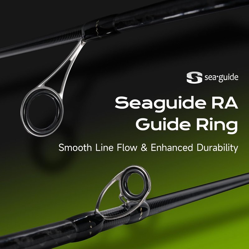 Ultralight Fishing Rod - HANDING M1 BFS 2-Piece Spinning & Baitcaster | 30T Carbon Fiber, AA Cork Handle, Perfect for Trout & Panfish