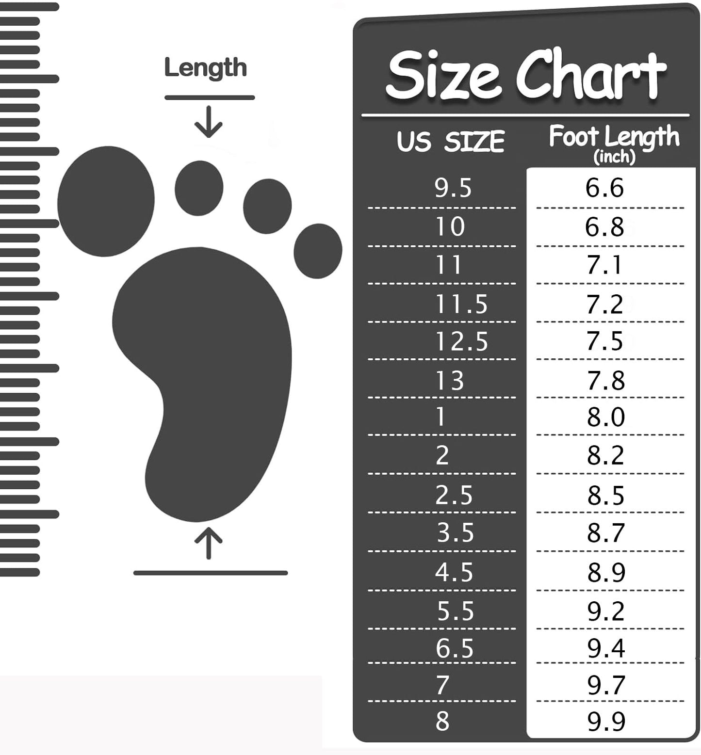 ANYUETE Kids Water Shoes Boys Girls Quick Dry Aqua Socks Barefoot Beach Pool Swim White 11.5 Little Kid