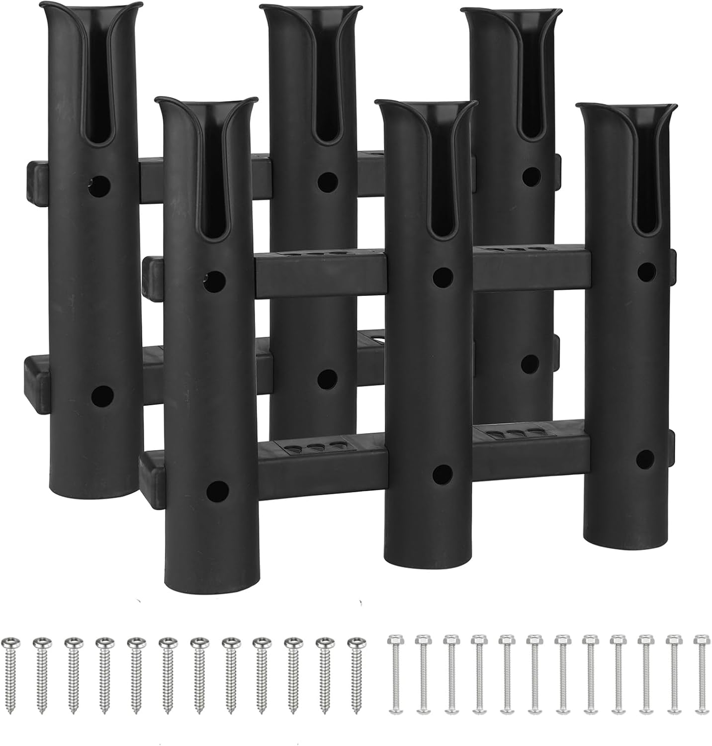 Fishing Rod Holders - Durable Plastic Tube Bracket for Boat, Kayak & Trailer | Portable Design