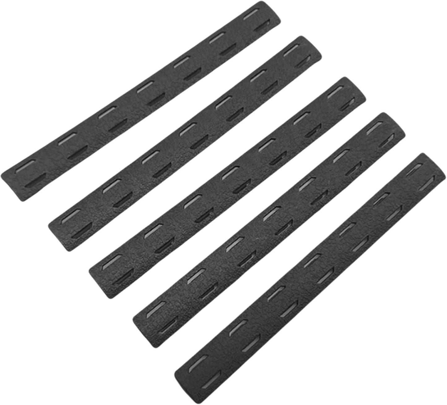 LOTGAUEN Polymer Single Rail Pressure Switch Cable Guides Clips for M-Rail Black 5Pack