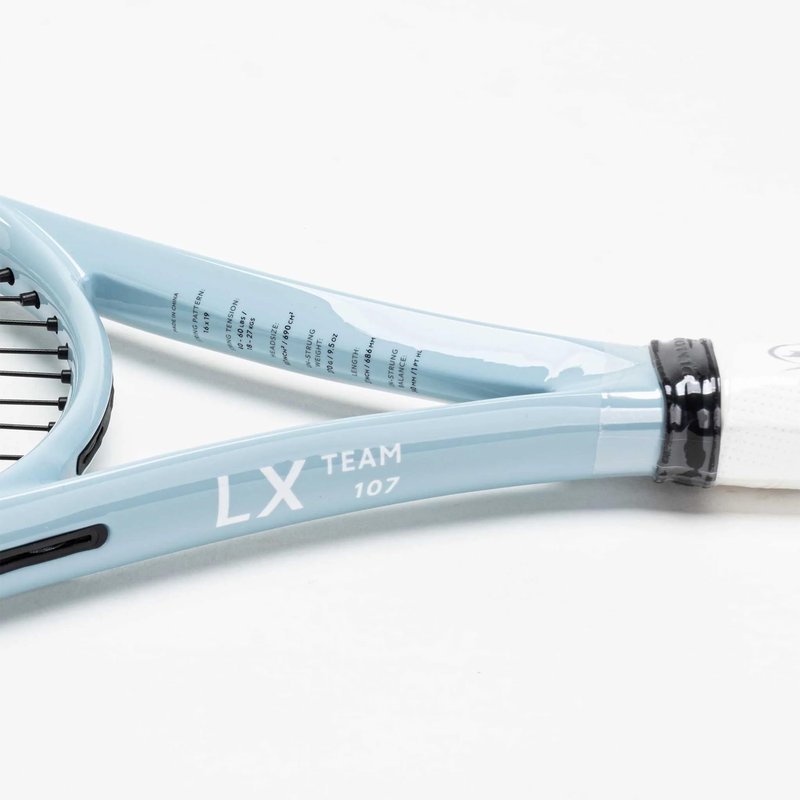 Dunlop Sports LX Team 107 Pre-Strung Tennis Racket, 1/8 Grip