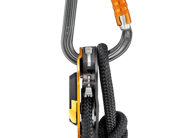 Petzl William Carabiner - TRIACT-Lock, Gray