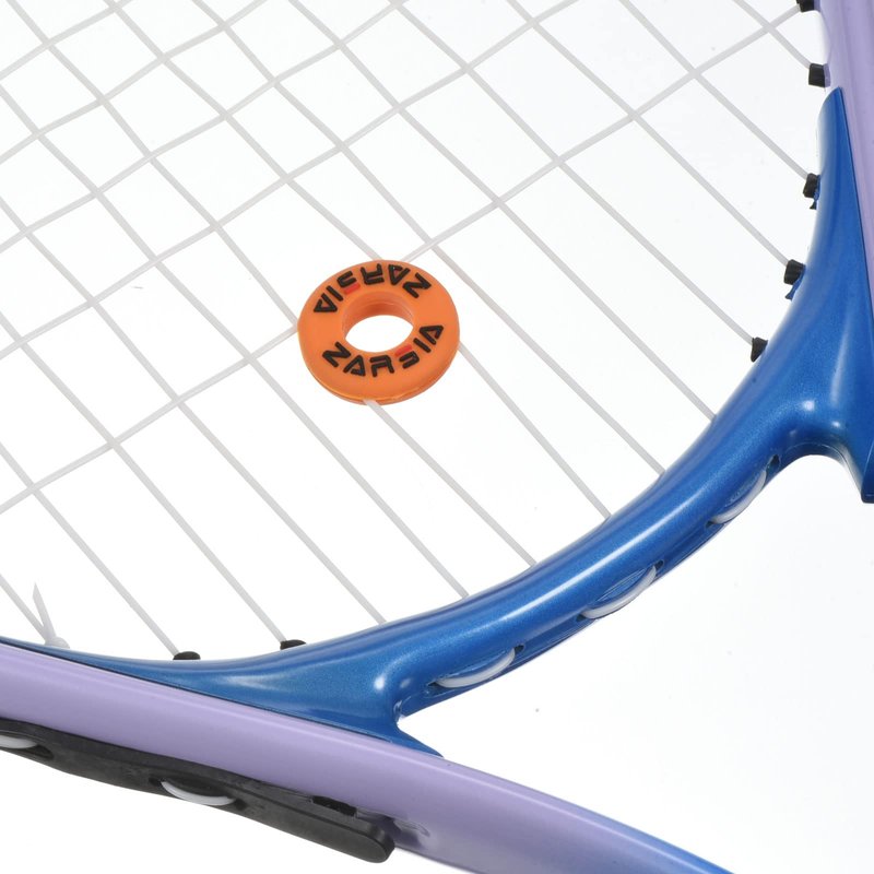 PATIKIL Tennis Vibration Dampener, 4 Pack Round-Shaped Silicone Shock Absorber Racket String Damping for Tennis Racquet, Blue