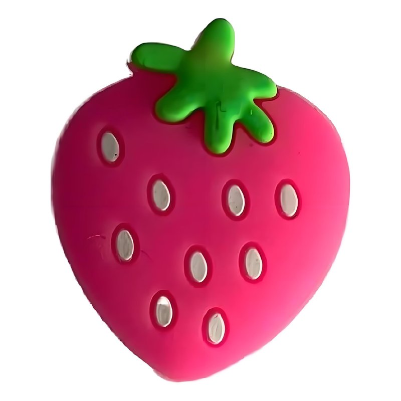 Kryoflare Tennis Racket Vibration Dampener, Pink Strawberry Design, Silicone Shock Absorber, Cartoon Shape Tennis Racquet Shock Absorbers Tennis Racket Tennis Racket for Racquetball