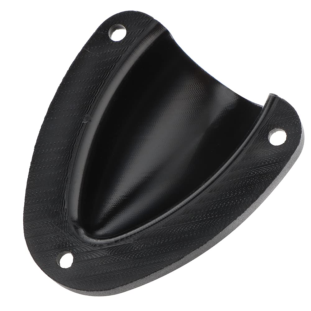 VTurboWay 4 Pcs Nylon 2-1/2" Marine Wire Cable Vent Cover, Clamshell Vent for Boat, Smooth Edge Thickness 1/8", Wire Vent Cover, Clamshell Vent, Free Installation Screws
