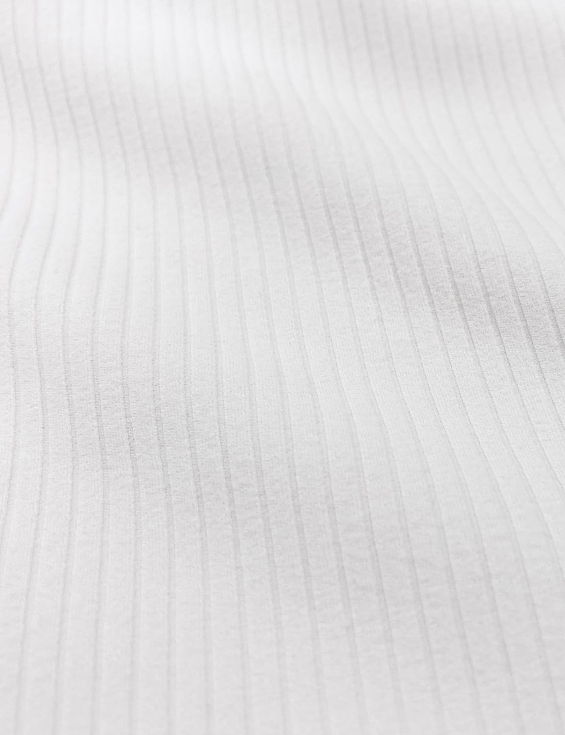 HeyNuts Zeal Longline Ribbed Sports Bras for Women, Medium Impact Wirefree Yoga Tank Tops Criss Cross Back Crop Tops Workout Bras White M