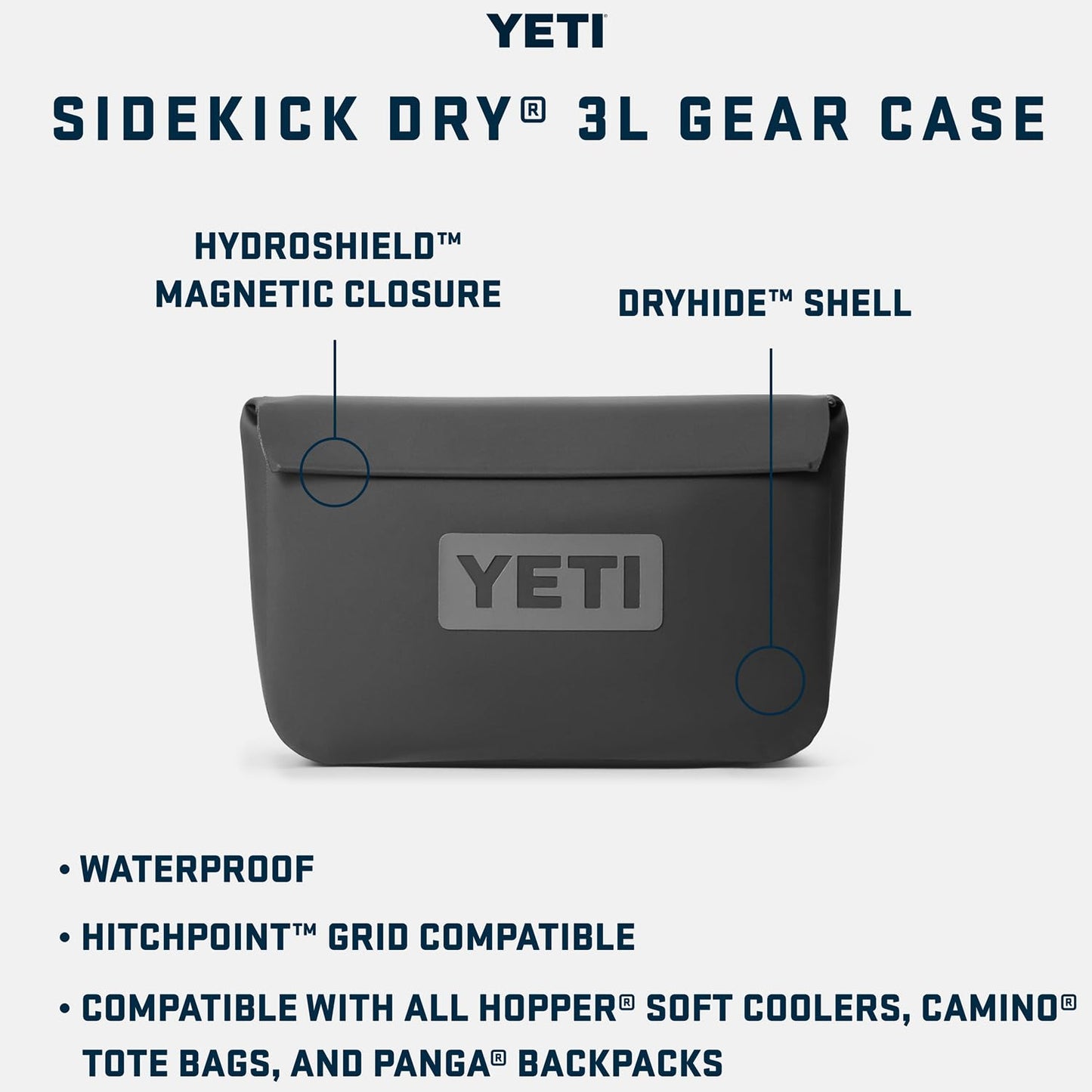 YETI Sidekick Dry 6L Gear Case, Sandstone Pink