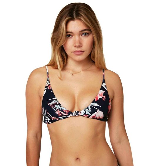 O'NEILL Pismo Sylvie Floral Top Black 2 LG (US 9-11)