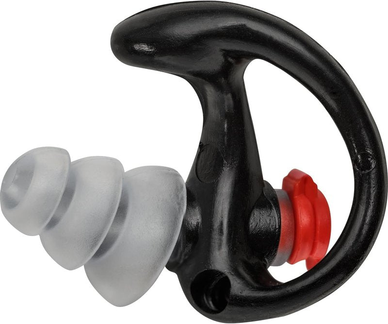 SureFire EP4 Sonic Defenders Plus Earplugs - Reusable Triple Flanged Design | Medium Black