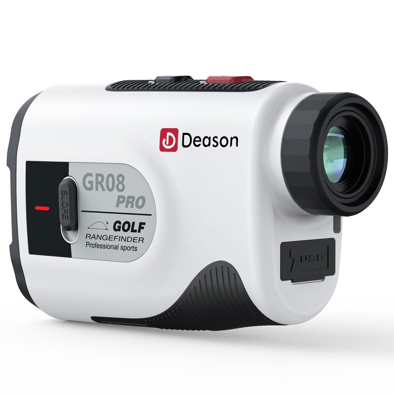 Golf Rangefinder with Slope,1300 Yards Laser Rangefinder,7X Magnification, Rechargeable Range Finders Golfing with Flag Lock Vibration,Speed Mode for Hunting Shooting as Thanksgiving Day Gift (White)