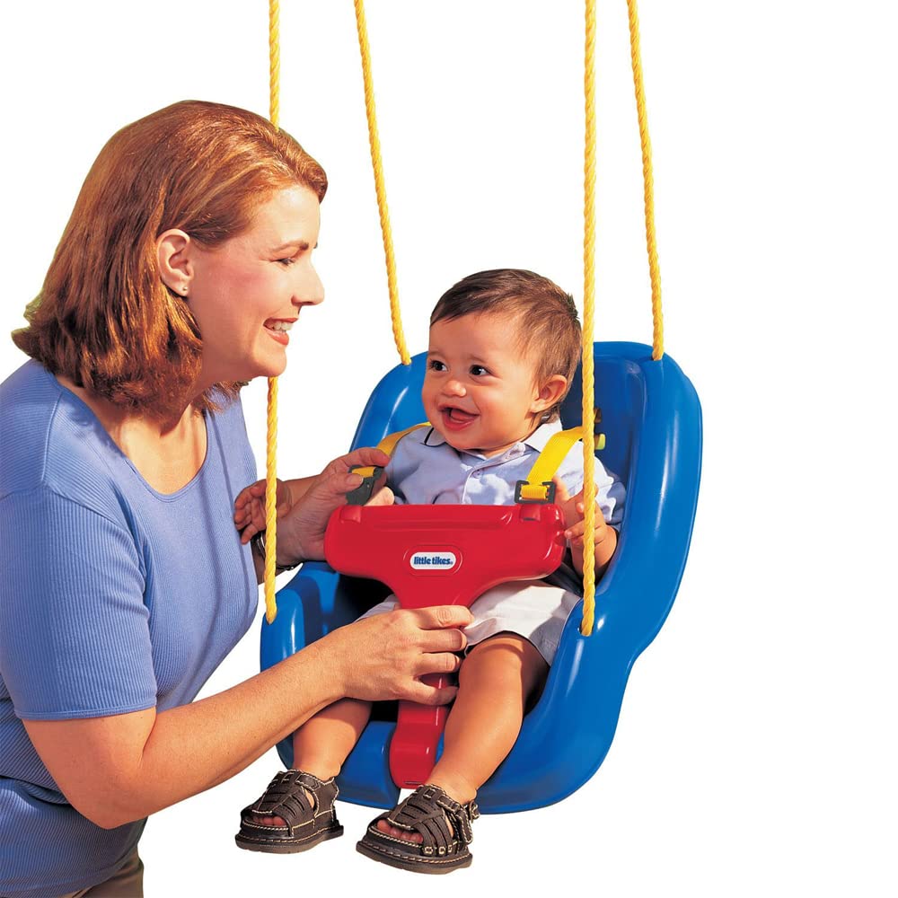 Little Tikes 650727M 2-in-1 Snug 'n Secure Swing 4pk Magenta