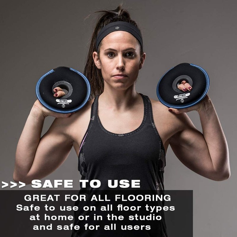 HYPERWEAR SoftBell Hand Weight Plates, 1.5 lbs, Use Alone or with SoftBell Handles for Dumbbells, Kettlebells & Barbells