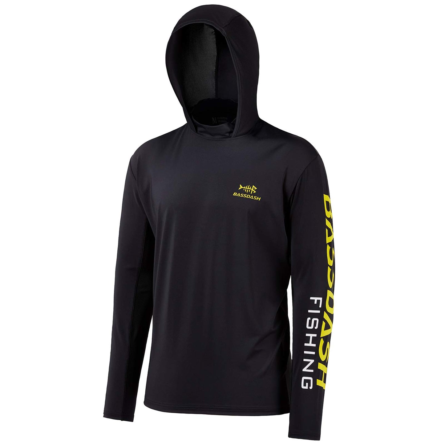 BASSDASH UPF 50+ Men’s UV Sun Protection Long Sleeve Performance Fishing Hoodie Hooded Shirts