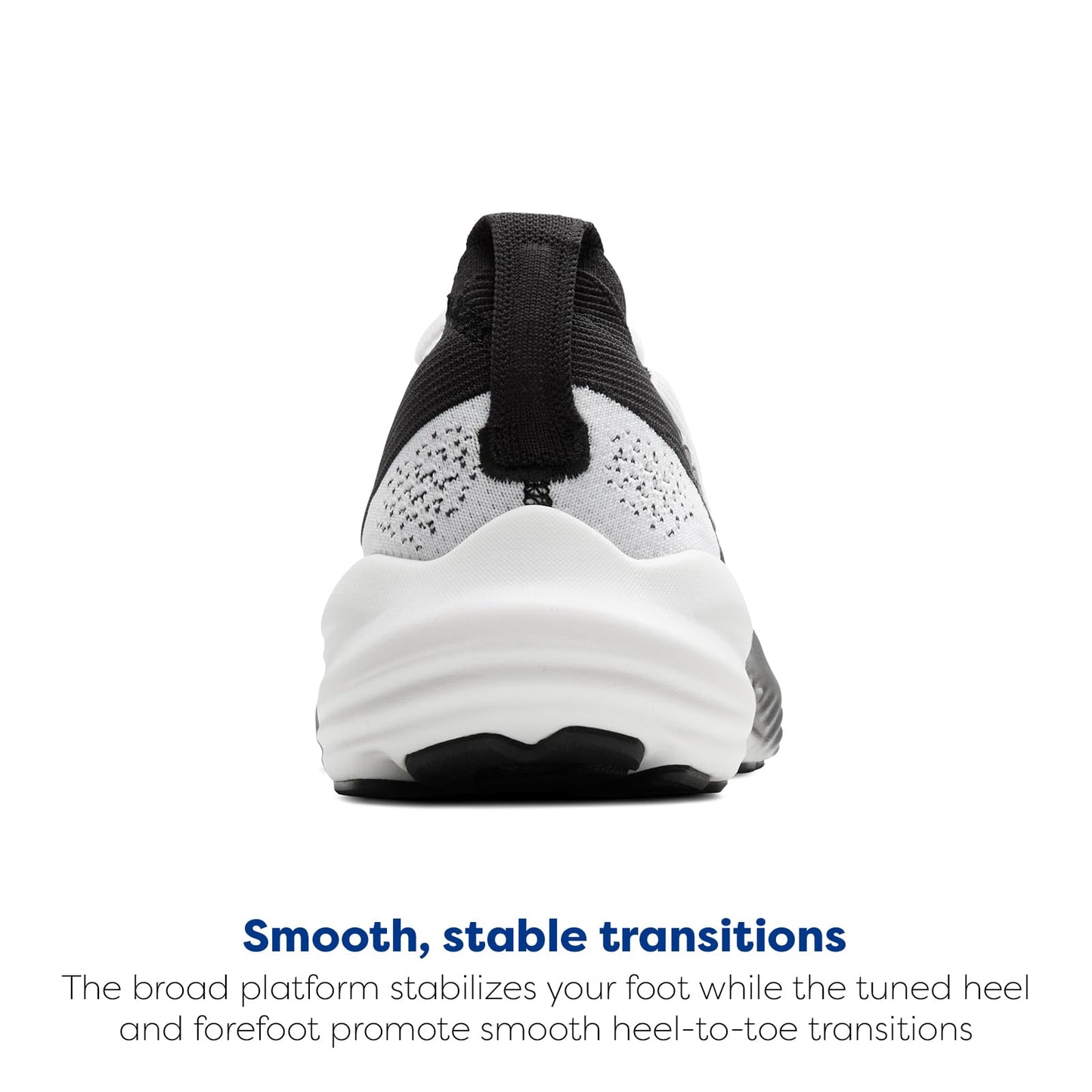 Brooks Men’s Glycerin Stealthfit 22 Neutral Running Shoe - White/Grey/Black - 8 Medium