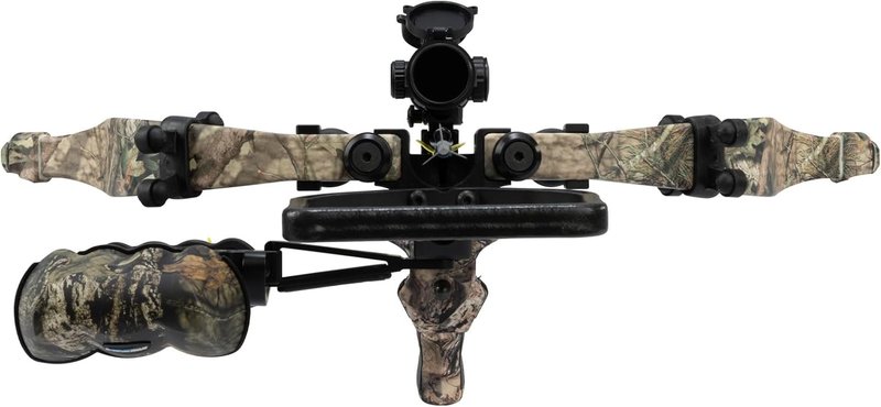 Excalibur Suppressor Extreme Micro Series Crossbow - Lightweight & Accurate | Includes Scope, 4 Arrows & Quiver