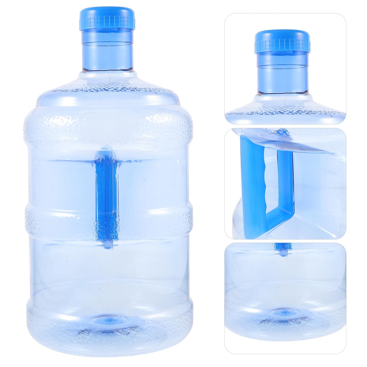 SEWACC Water Bottle 1.3 Gallon Water Containers Jug with Handle Large Reusable Motivational Jug for Camping Outdoor Sports Travel
