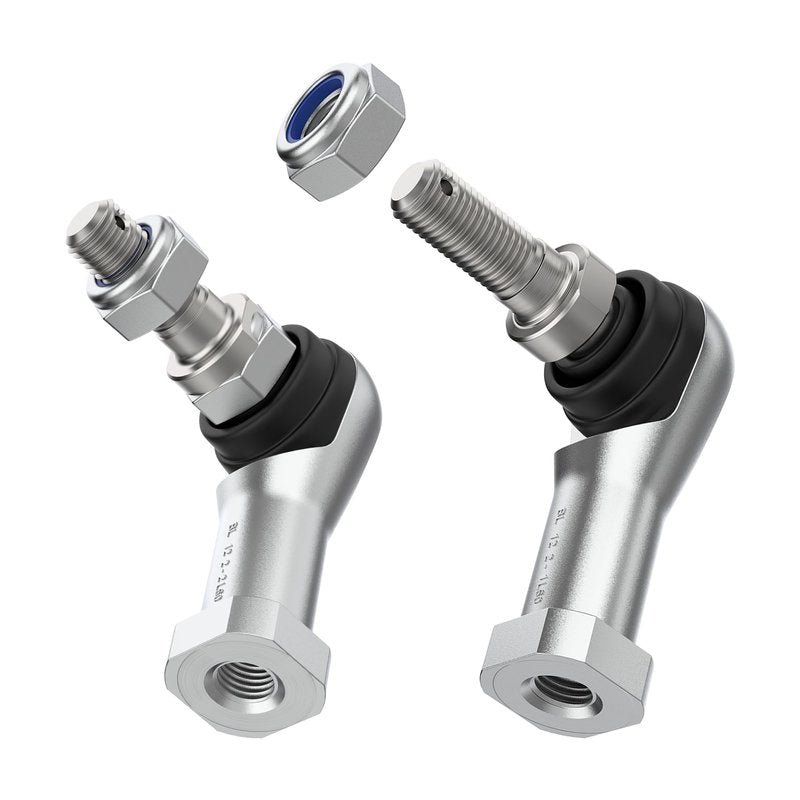 10L0L Golf Cart Ball Joint Tie Rod End Kit for Club Car DS & Carryall 2009-up, Driver & Passenger Side, OEM# 102022601 102022602 102288301