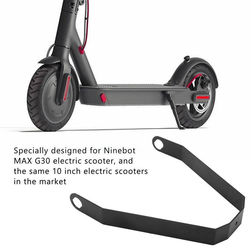 Dilwe Rear Support, Rear Support for G30 Electric Scooter Mudguard Bracket Upgrade Parts(black)