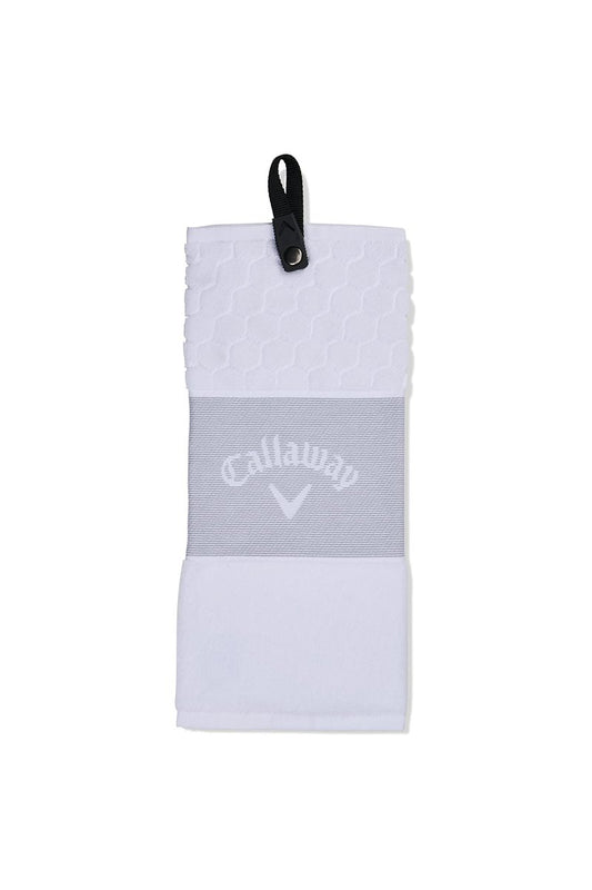 Callaway TW CG Trifold Towel WHT 23
