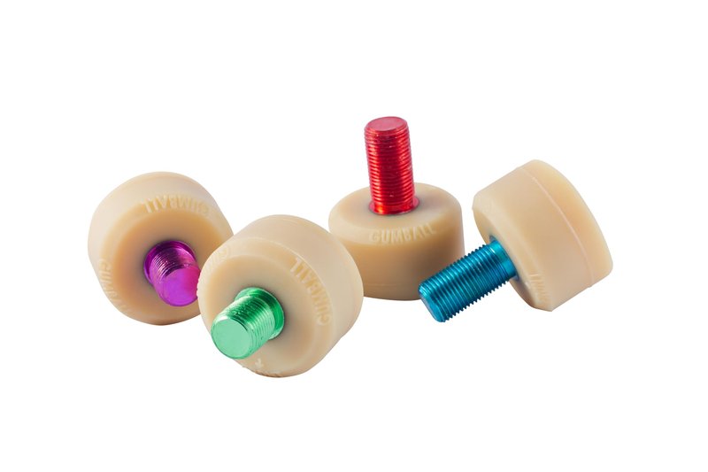 Antik Gumball Toe Stop - Natural - Long Stem (30mm), 75A - Pair