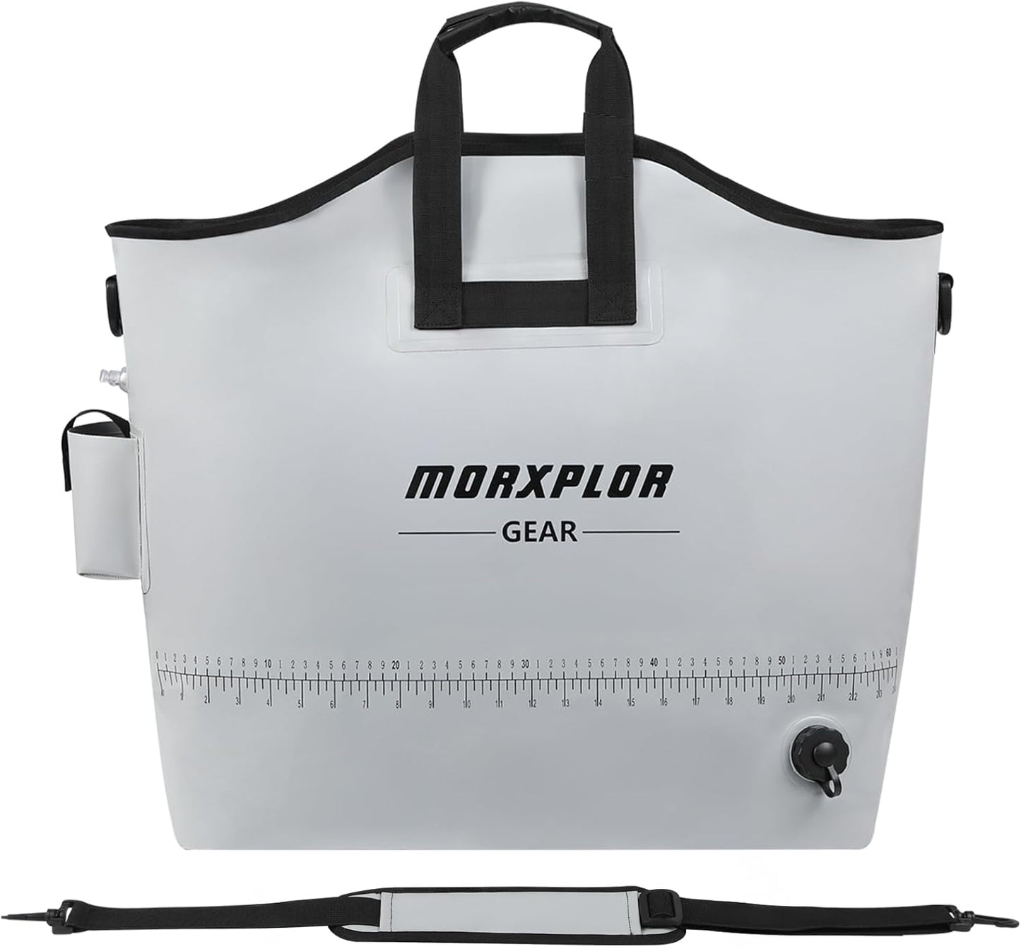 Heavy Duty Fishing Weigh-In Bag - MORXPLOR Tournament Fish Bag | 26x23 & 19x34 Inches