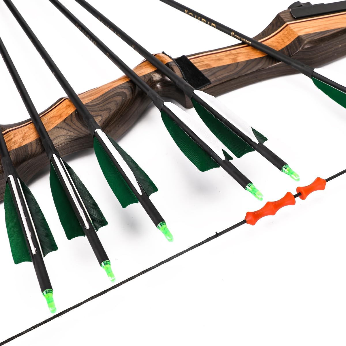 LWANO 30" Carbon Arrows, Archery Target Practice Hunting Arrows,12 Pack