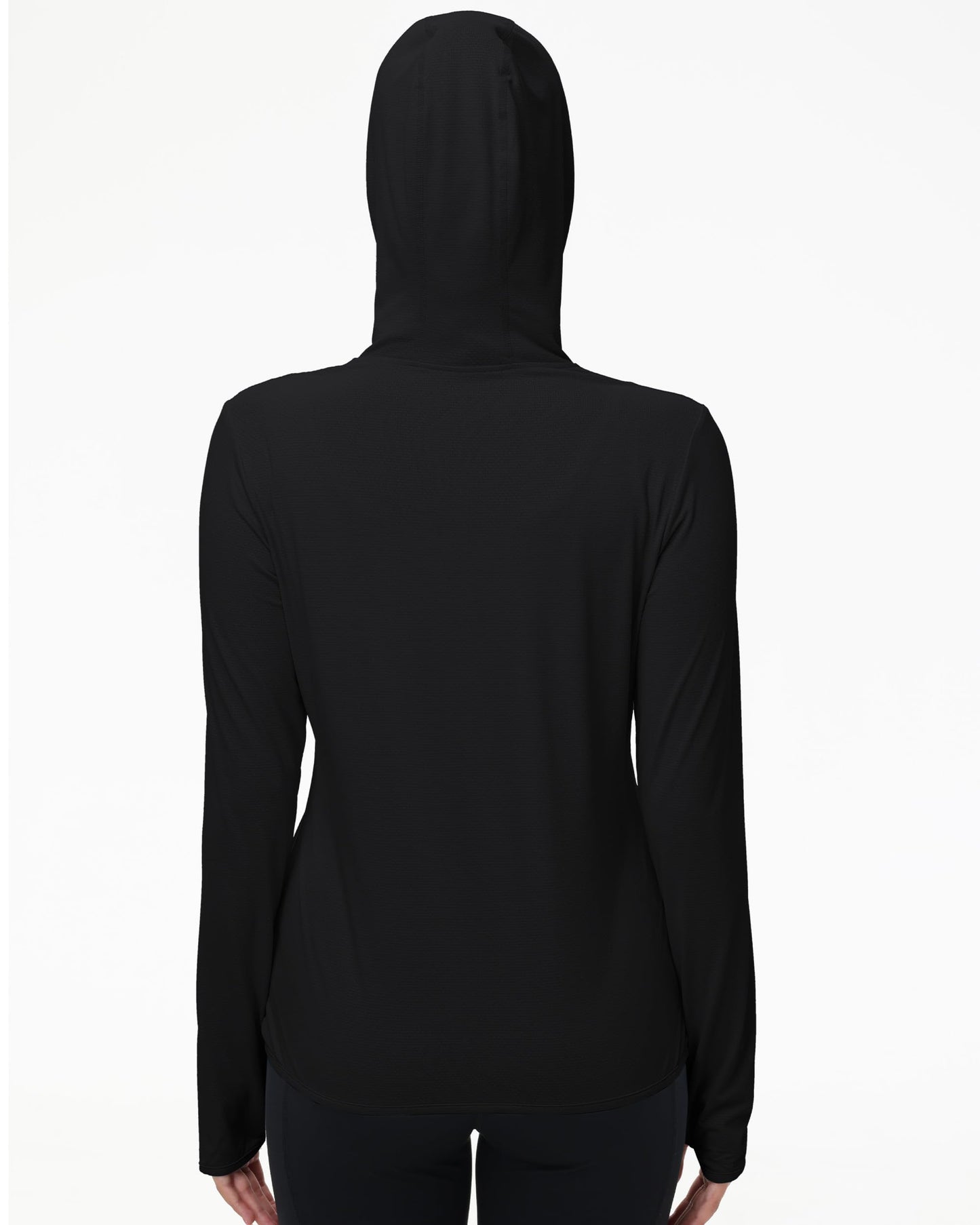 isnowood Womens UPF 50+ SPF Hoodie Jacket, UV Sun Protection Long Sleeve Full Zip Hoodies, Lightweight Athletic Shirts for Hiking Outdoor Workout