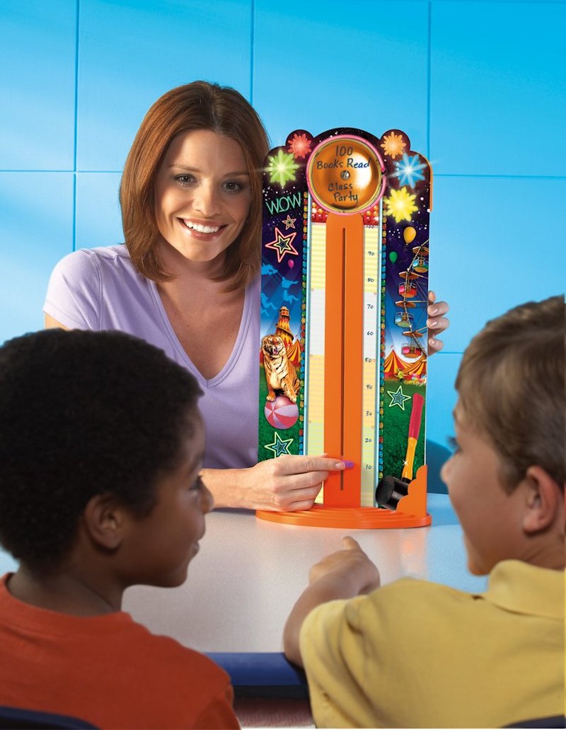 Educational Insights Ring the Bell Electronic Goal Tracker, Multi-Color
