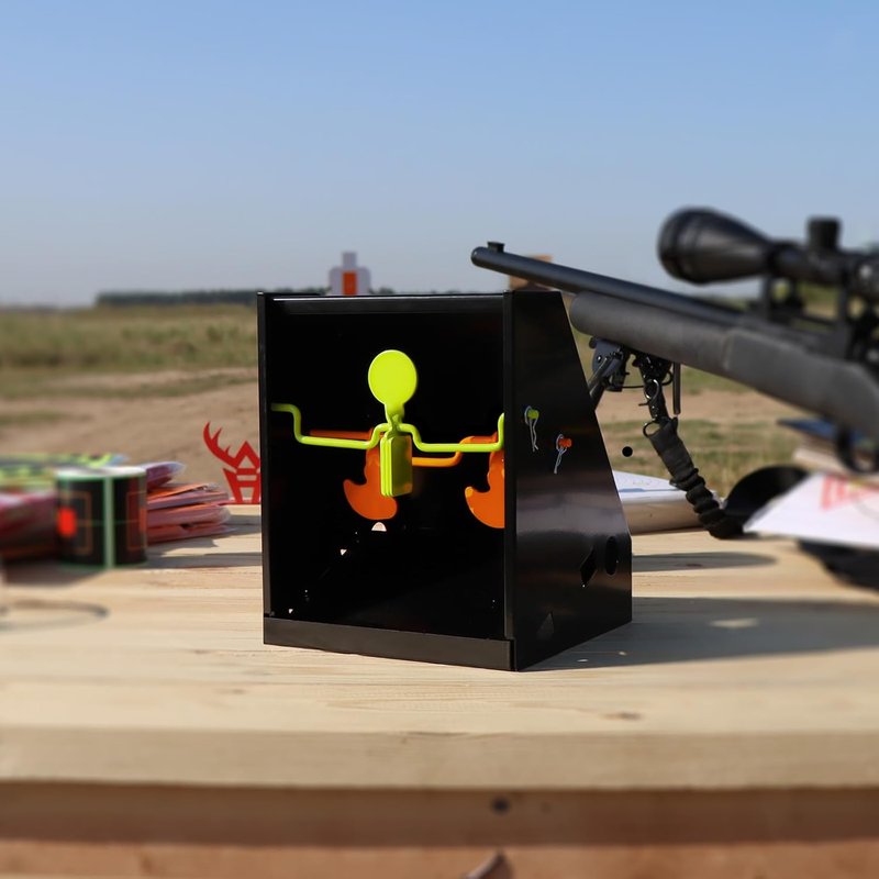 Highwild BB Trap Pellet Collector - Airgun Target System with 10 Paper Targets & 3 Spinner Targets | 7" X 9" Size