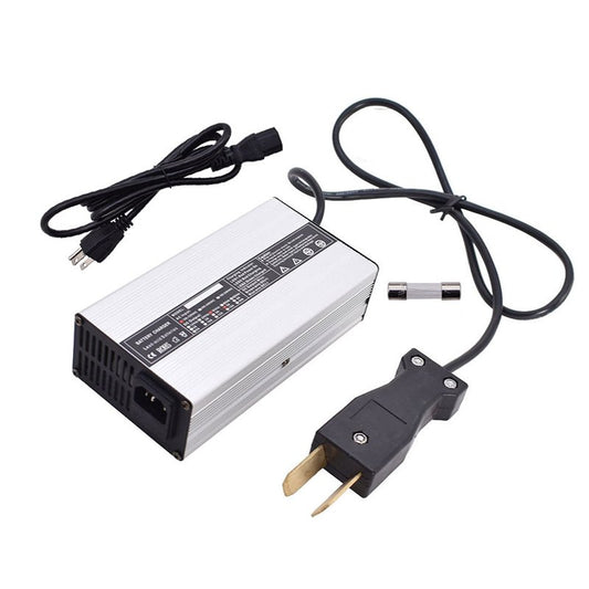 Golf Cart 36V 5A Battery Crows Foot 2 Prong Plug Replacement for Club Car DS EZGO TXT Yamaha