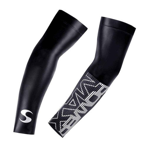 Synergy Neoprene Swim Sleeves (Black, Small)