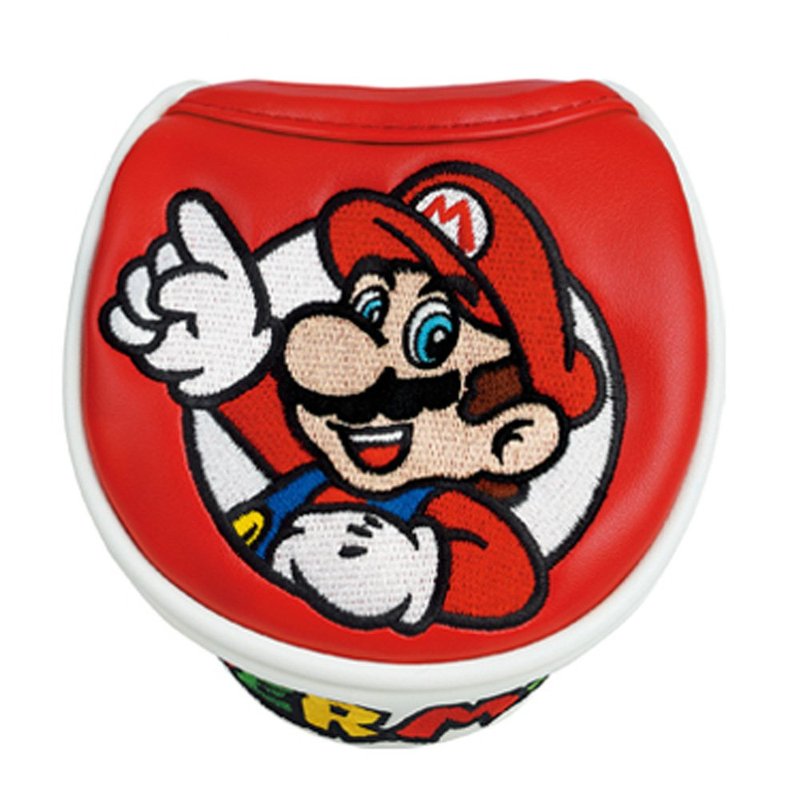 Enjoy Caddie Bag(ENJPL) SMHF001 Super Mario Head Cover for FW (Mario), Medium, Clear