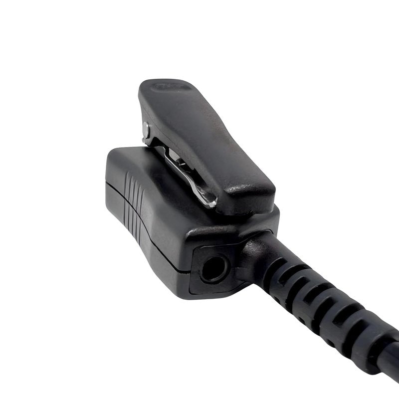 SHEEPDOG MICROPHONES Cyclone Push-to-Talk (PTT) Microphone, Compatible with Motorola APX and APX Next, 32 Inch Cord, Dual-Switch Technology, 3.5mm Audio Port for Earpiece