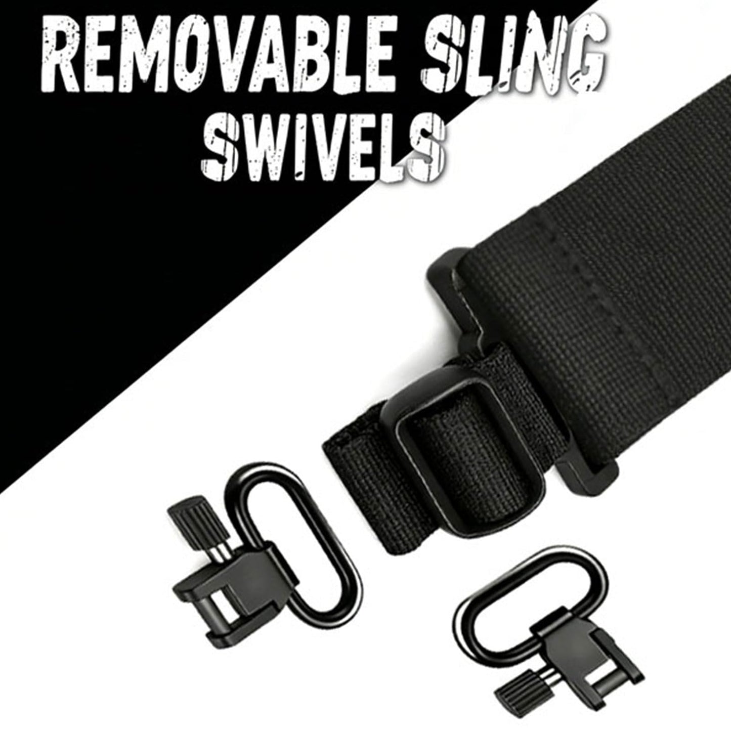 ELVO Shotgun Sling with Shell Holder, 15-Round Gun Sling for 12 Gauge